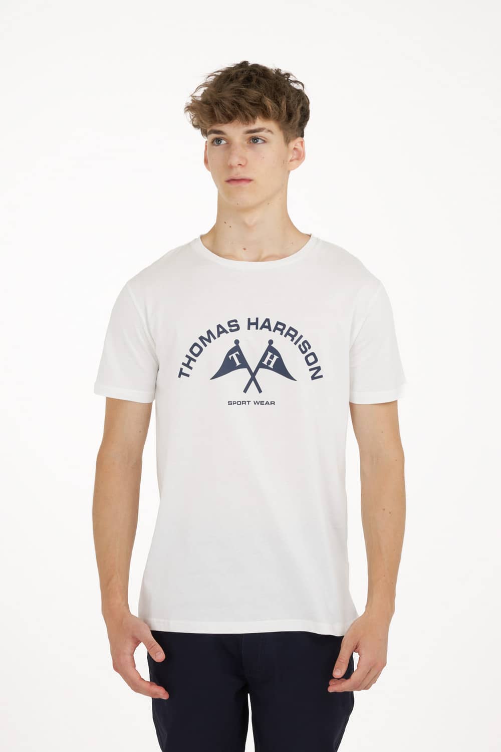 Camiseta Blanca Banderas